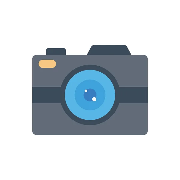 Vector Captura Icono Color Plano — Vector de stock