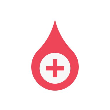 bağış vektörü düz renk simgesi