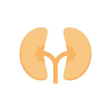 Üreteç vektörü düz renk simgesi