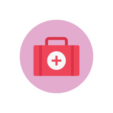 kit vektör dairesi düz simgesi