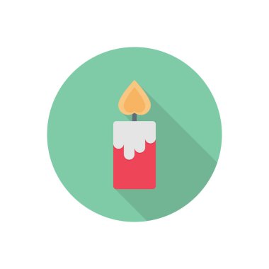 ışık çemberi gölge düz simgesi