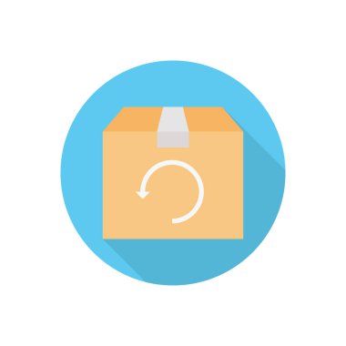 parsel halka gölge düz simgesi