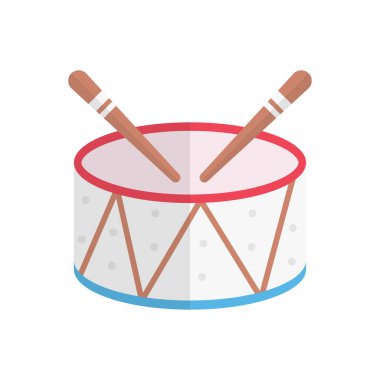 kutlama vektörü düz renk simgesi