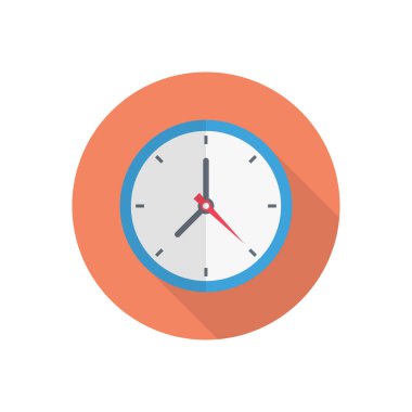 saat çemberi gölge düz simgesi