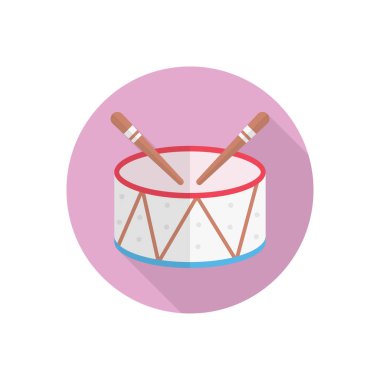 kutlama çemberi gölge düz simgesi