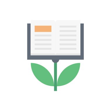 vektör düz renk simgesi çalışma