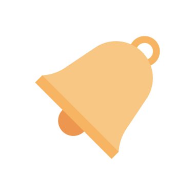 Uyarı vektörü düz renk simgesi