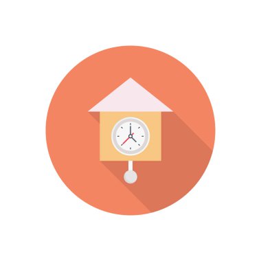 izle daire gölgesi düz simgesi