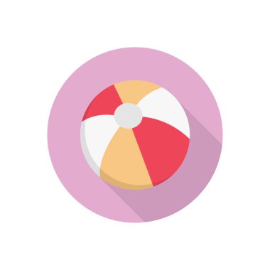 Çember gölge düz simgesini çal