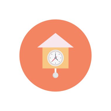 vektör dairesi düz simgesini izle