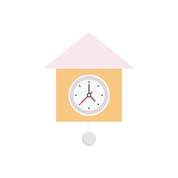 Watch Vector Flat Colour Icon — Stock Vector