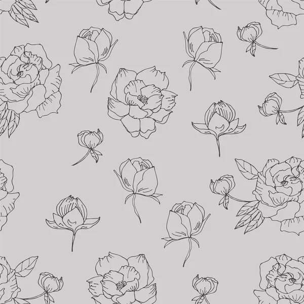 kır çiçekleri vektör desen