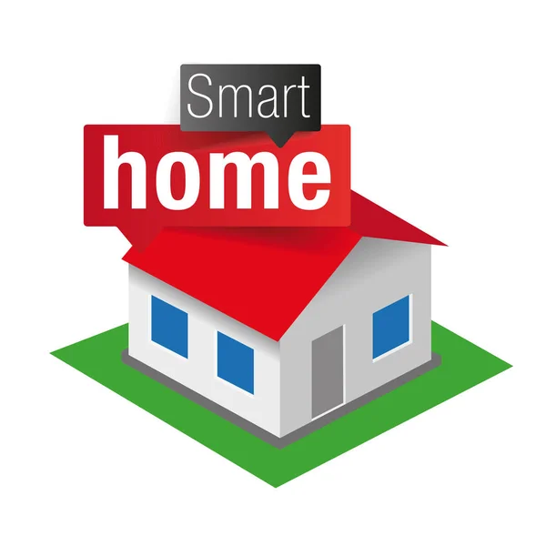 Smart Home - Internet der Dinge — Stockvektor