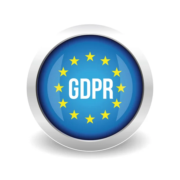 GDPR - General data protection regulation — Stock Vector