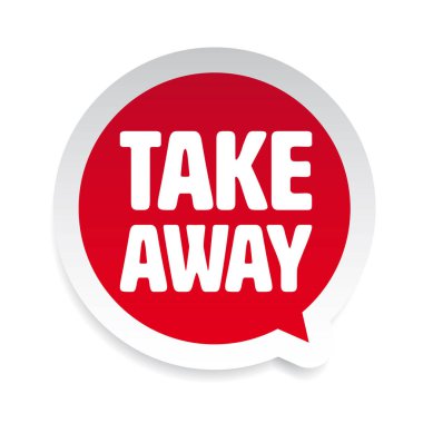 Away etiket etiket konuşma balonu almak