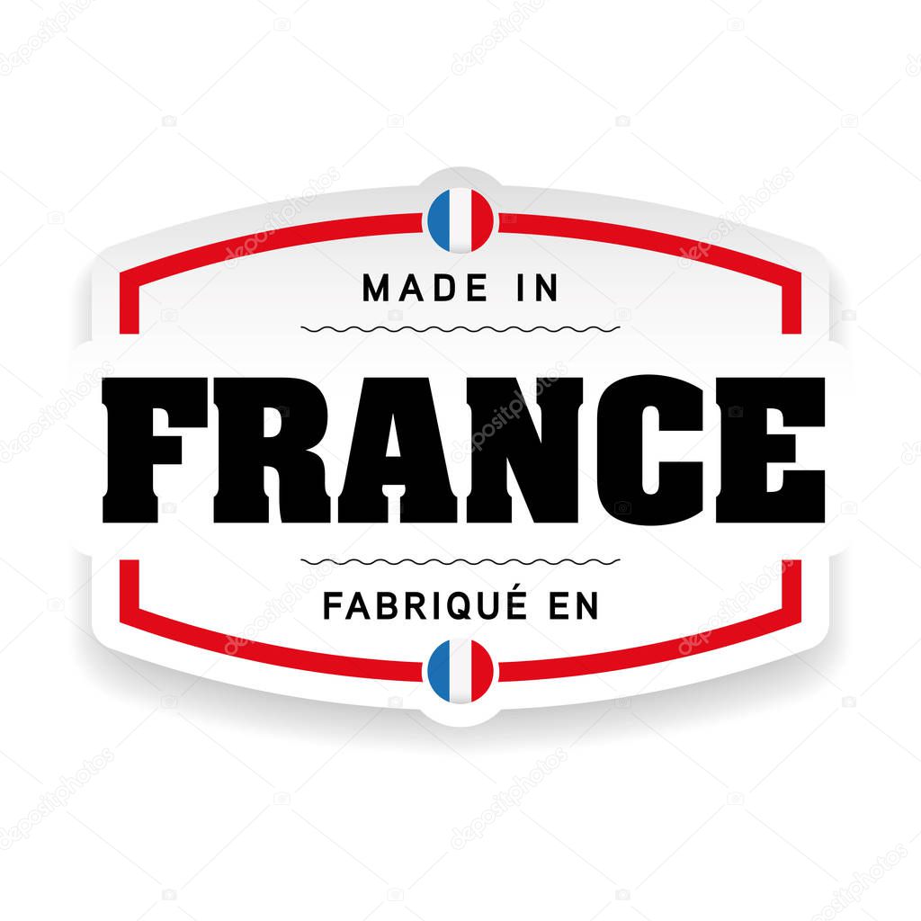 Made in France label