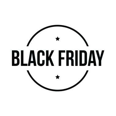 Siyah Cuma işareti damgası