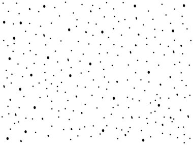 Beyaz arka plan birçok siyah noktalar ile harika dokusuna