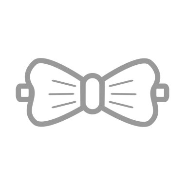 Erkek bir kelebek gri bir silueti güzel tasarım