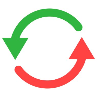 Beyaz arka plan üzerinde izole ok simge vektör