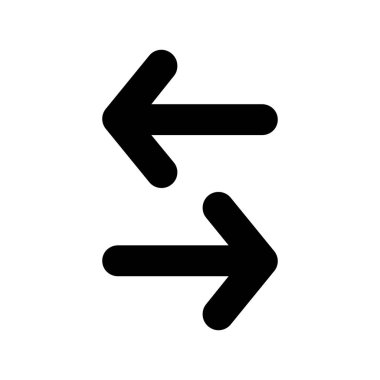 Beyaz arka plan üzerinde izole ok simge vektör