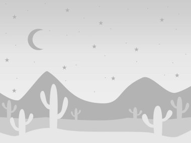 Siyah ve beyaz tasarım çöl doğa