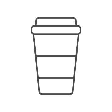 Beyaz arka planda izole sıcak kahve veya çay Fincan