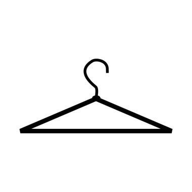 Beyaz arka planda yalıtılmış askı simgesi