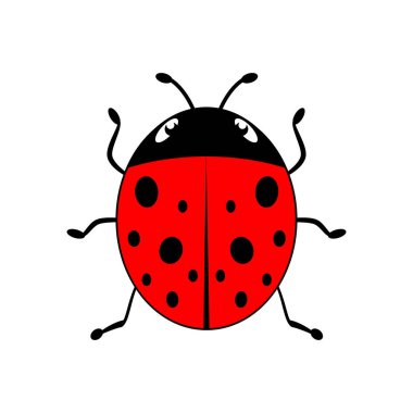 Kırmızı çizgi film kadın çantası beyaz arkaplanda izole edilmiş.