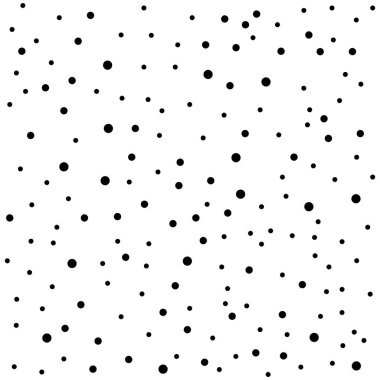 Beyaz arka planda küçük siyah halkalar. Pop sanat tarzında soyut noktalı doku vektör çizimi.