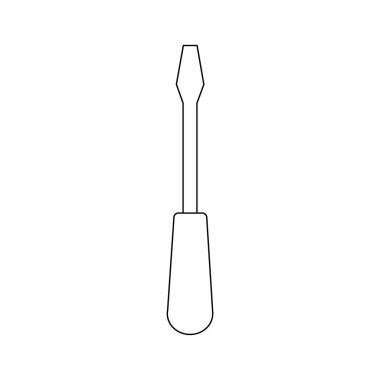 Sürücü satırı simgesi vektörünü beyaza yalıt