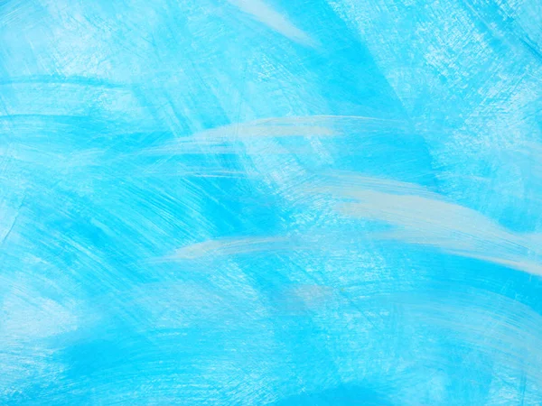 Fond Aquarelle Abstrait Fond Bleu Peint Main — Photo