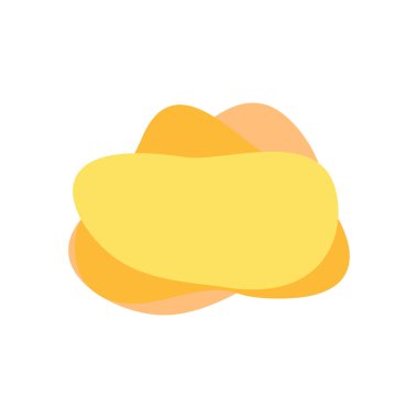 Turuncu sıvı damlası ikonu. Afişler ve el ilanları için vektör 3 boyutlu eğimli geometrik nokta. Dinamik renklere sahip geometrik şekiller. Moda enerjisi renk tasarımı için elementleri olan soyut nokta.