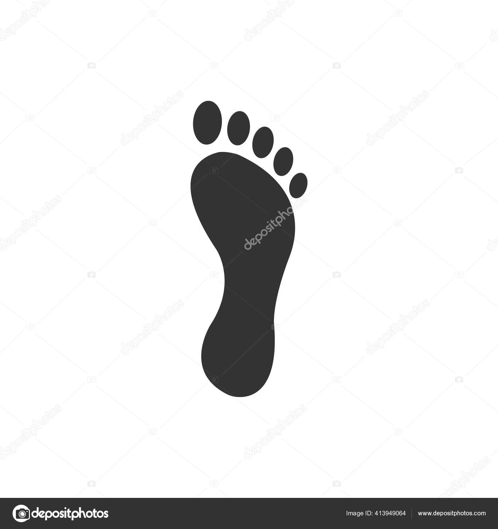 발검은 아이콘 일러스트 실루엣 발자국을 남기는 사람들 스톡 벡터 - ©vitalia221 413949064, image size:1600x1700