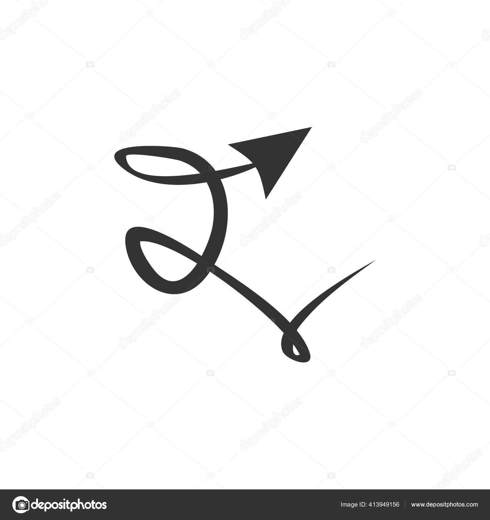 Doodle Pfeil Symbol Schwarze Handgefertigte Kurve Pfeil Vektor Illustration Isoliert Vektorgrafik Lizenzfreie Grafiken C Vitalia221 413949156 Depositphotos