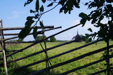 Karelia Kizhi adasında kırsal