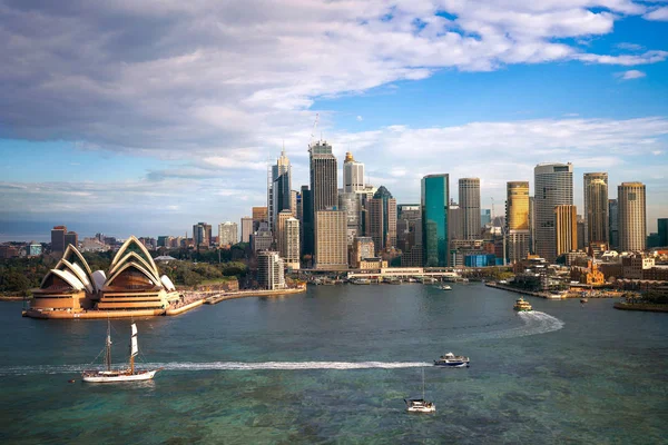 Sydney Harbourin Sydney City Dél Wales Ausztrália — Stock Fotó