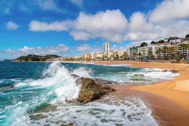 Dalga vurmak rock ve Beach Barcelona, İspanya