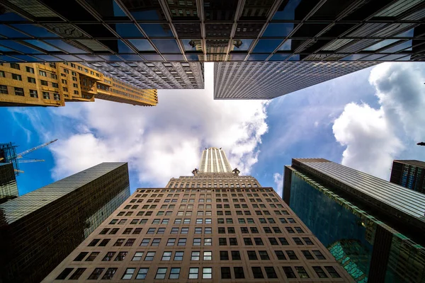 Drogi Budynek Nowym Jorku Usa Stany Zjednoczone Ameryki — Zdjęcie stockowe