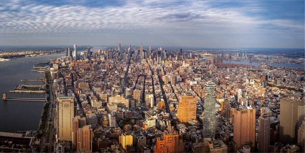 Panorama New York City View Top Building Manhattan New York — Stock Photo, Image