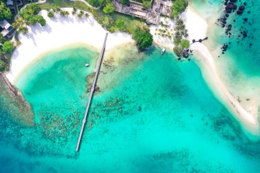Drone görünümünden Koh kham