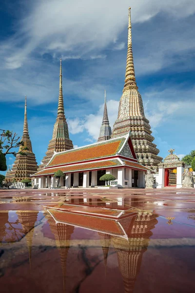 Templo Pho Cidade Bangkok Esta Imagem Pode Usar Para Tailândia — Fotografia de Stock