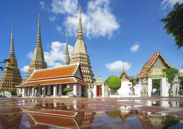 Templo Pho Cidade Bangkok Esta Imagem Pode Usar Para Tailândia — Fotografia de Stock