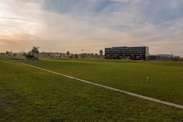 The public area of Flugfeld in Boeblingen