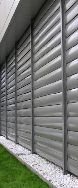  Metalik pencere panjur ofis binası, kapalı