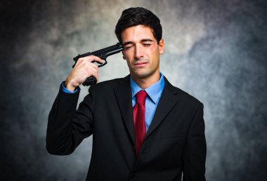 Umutsuz Yöneticisi kendini çekim