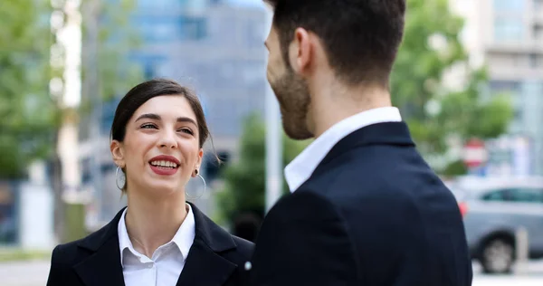 Business Partners Discussing Together — Stock Photo, Image