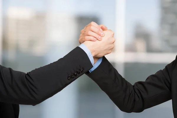 Powerful Handshake Business People — Stock Photo, Image