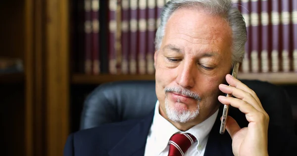 Lawyer Office Answering Phone — Stock Photo, Image