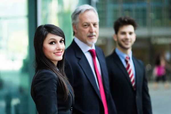 Equipo Negocios Ciudad —  Fotos de Stock